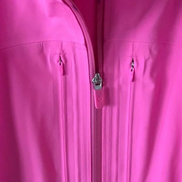 Lululemon Break a Trail Jacket Bright Pink Blossom Size 6 - Picture 10 of 15